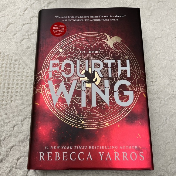 Fourth Wing Other - Fourth Wing First Edition Exclusive Holiday Edition Xaden Bonus Chapter Book